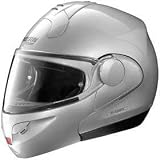 NOLAN N102S SALT SILVER N-COM MOTORCYCLE Full-Face-Helmet
