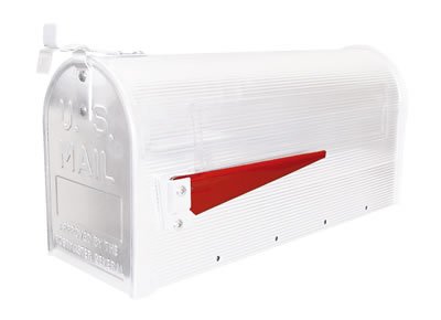 DEMA American Mailbox aus Alu, Weiss