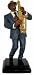 Sax It Gently'' Figurine Case Pack 4