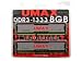 UMAX DDR3-1333(4GB*2)Kit CL9 1.5V DDR3-1333 2枚組 デスクトップ用 240pin U-DIMM Cetus DCDDR3-8GB-1333 UMAX DDR3-1333(4GB*2)Kit CL9 1.5V DDR3-1333 2枚組 デスクトップ用 240pin U-DIMM Cetus DCDDR3-8GB-1333