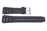Casio Replacement 20mm Black Watch Band - P3031
