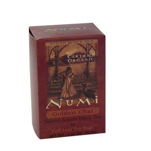 TEA CHAI GOLDEN, CS 6 18CT, 03-0881 NUMI SPECIALTY BEVERAGE by NUMI