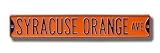 Authentic Street Signs Syracuse Orange Ave Street Sign