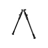 Full-Size Bipod with Weaver Style Mount, Black - By OTG
