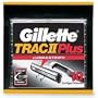 Gillette Trac II Plus Lubrastrip Shaving Blades - 10 Refils