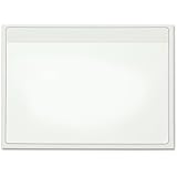 Cardinal HOLDit! Self-Adhesive 4 x 6-Inch Index Card Pockets, Clear, 100 per Pack (21160CB)