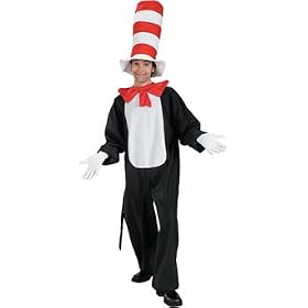 Cat in the Hat Costume Adult