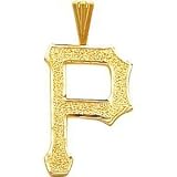 14k MLB Pittsburgh Pirates Charm
