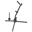 On-Stage Stands Alto/Tenor Saxophone Stand with Flute/Clarinet Peg
