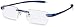 Visualites 1 Reading Glasses,Navy Frame/Clear Lens,1.50 Strength