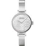 Coach Watch - Miranda Silver Stainless Steel Water Resistant Womens Wrist Watch W721