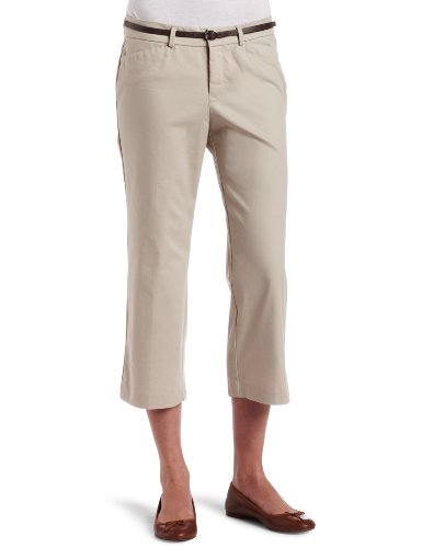 Dockers Womens Metro Capri, Sand, 4 Dockers Women's Metro Capri