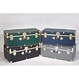 Heavy Gauge Vinyl Luggage Trunk, Blue (Blue) (30W x 15 3/4H x 12 1/4D)