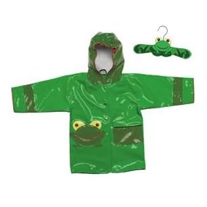 Kids Frog Raincoat