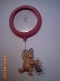 Disney Classic Pooh 1st Birthday Wall Frame- Red