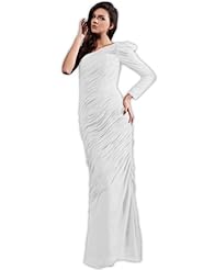 Chiffon Fitted Tiered One Shoulder Sheath Evening Dress 