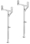 Werner TR101-A Aluminum Removable Pickup Truck Rack, 250 Pound Capacity