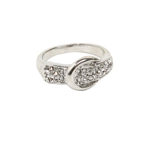 schmuck-art female Ring Gürtelschließe silver 8 22591