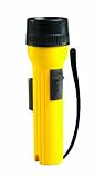 Rayovac IV2DM Industrial Flashlight with Magnet, Contractor Grade, Yellow