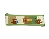 Review Crown Crafts Inc 3234098 / NoJo Wall Border B is for Bear