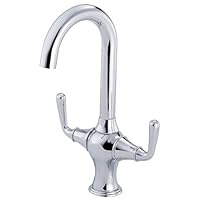 Danze D153056 Bannockburn Two Handle Bar Faucet, Chrome