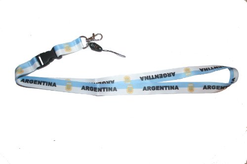 Argentina AFA Fifa World CUP Lanyard Keychain Passholder .. 24 Inches Long.. New