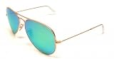 Ray Ban RB3025 Large Aviator Sunglasses - 112/19 Gold (Green Mirror Lens) - 58mm