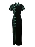 Silk velvet elegant dress