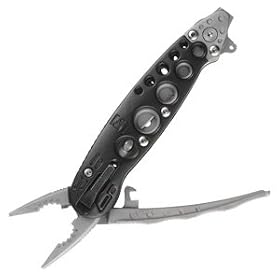 Zilla-Tool, Black Zytel Handle, Bead Blast, Nylon Pouch by Columbia River Knife & Tool