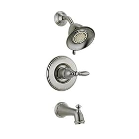 Delta Faucet 1455SS-716SS Victorian Pressure Balance Shower, Stainless by DELTA FAUCET