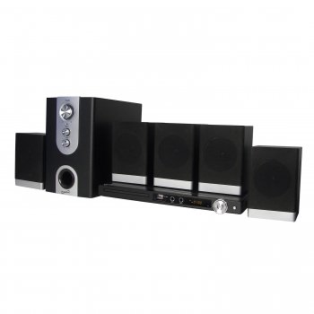 Supersonic 5.1 Channel DVD Home Theater System with USB/SD Inputs and Karaoke Function