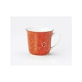 金彩花　マグカップ（赤） 【マグカップ 有田】 【2個組】