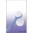 Rucci Round Head Backscrubber Blue