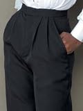 Womens Dress Trouser - 100% Polyester, Double Pleated