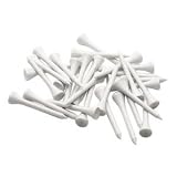 Silverline Holztees weiss, 100 St�ck - 