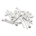 Silverline Holztees weiss 70mm, 100 Stück