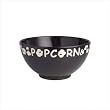 Individual Popcorn Bowl in Black [Set of 4]