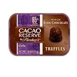 Hersheys Cacao Reserve 65% Cacao Premium Dark Chocolate Truffles - 1.8 Oz, 9 ea