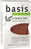 Basis Vitamin Bar Soap, cleans + softens - 4 oz