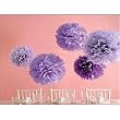 Martha Stewart Crafts Pom Poms, Purple, 2 Sizes