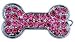Beau Nouveau BNBTSMBBONEBT0.5 Crystal Bling Small Bone Barrette - Blue Topaz - 0.5 Inch