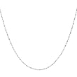 Sterling Silver Beaded Chain Necklace