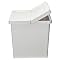 Storage Bin with Hinged Lid 2-pk. - White (Large)