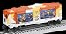 6-36880 Lionel O Koi Fish Aquarium Car