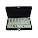 Domino Double 6 White Tiles Jumbo Tournament Size w/Spinners