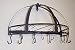 Kitchen & Housewares : Innova Classicor Wrought Iron Semi-Circle Wall Mount Pot Rack - BLUE