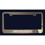 Mercedes Benz AMG License Plate Frame (Zinc Metal) 