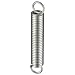 Extension Spring, 302 Stainless Steel, Inch, 0.24" OD, 0.037" Wire Size (Pack of 10)