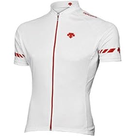 Buy Descente 2009 Mens Signature Short Sleeve Cycling Jersey - White - 13006WH
