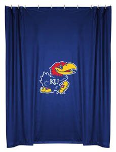 Kansas Jayhawks Shower Curtain